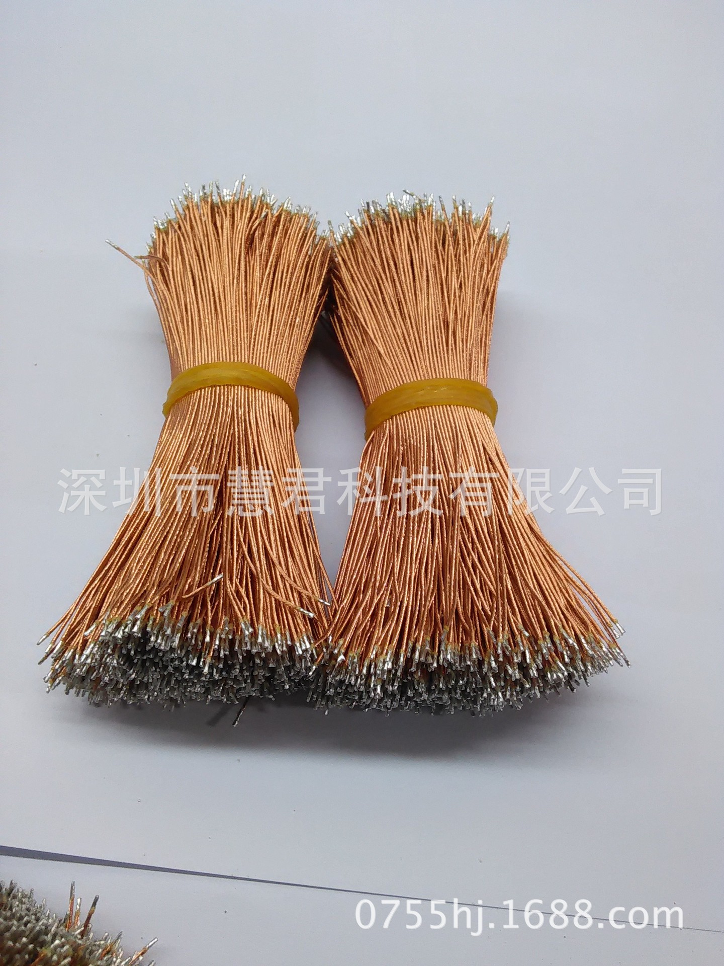 深圳逆变器线束加工本色漆包线两头侵锡特惠超值热卖