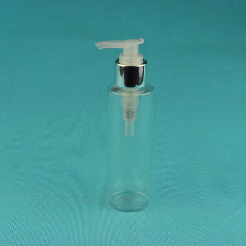 供应120ml PET塑料瓶 分装瓶 l乳液泵瓶子