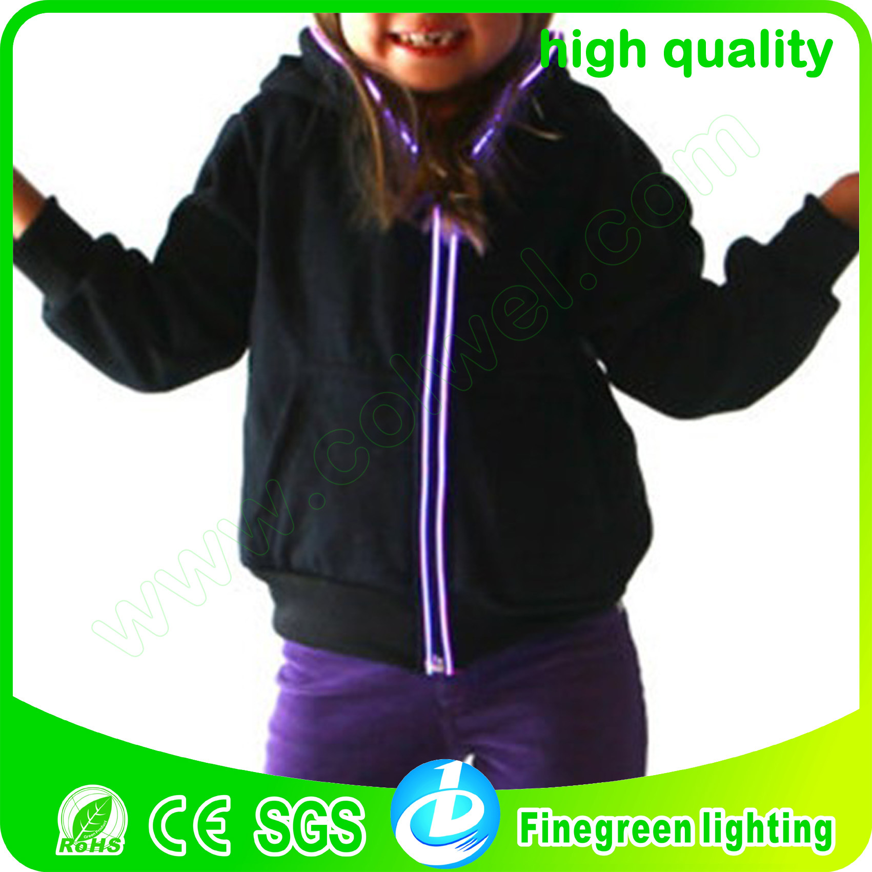 發光線衣服