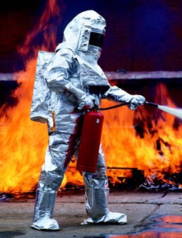 厂家直销 批发出售 消防500℃隔热服 阻燃服 消防铝箔隔热服