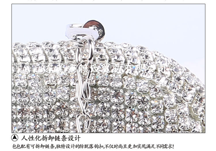 Gold, Silver, Black Color Dinner Bag Diamond Tassel Handmade Rhinestone Ring Evening Messenger Clutch Wholesale