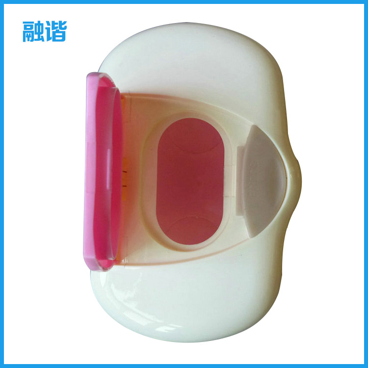 Venta al por mayor de moda bebé caja de tejido húmedo portátil PP bebé caja de tejido húmedo engrosado bebé caja de tejido húmedo