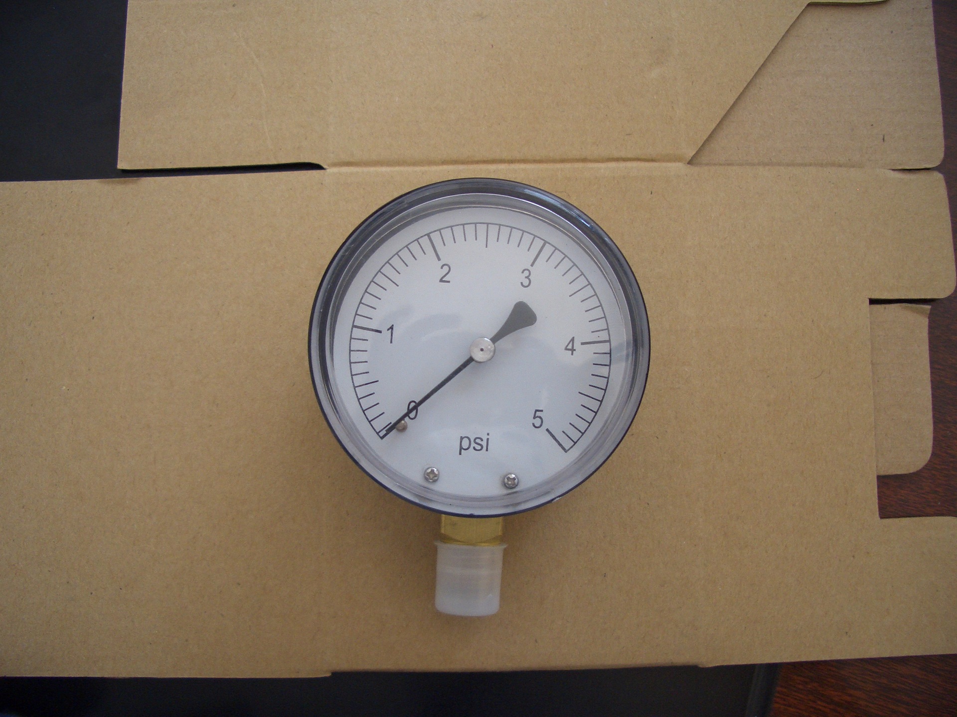 2.5"不锈钢微压表  Y60全不锈钢膜盒压力表