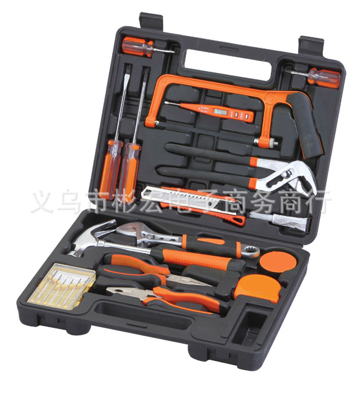 五金工具套装碳钢镍铁合金材质 22件套组合工具 好扳手 好锤子