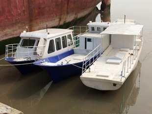Производители поставляют рыболовные лодки, рыбацкие лодки Zhi, полная пластичная рыболовная лодка, 12 -метровая пластичная рыбацкая лодка