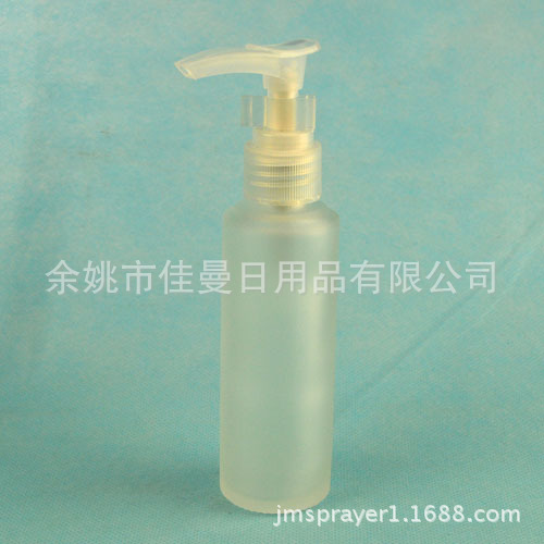 厂家直销50ml鸭嘴瓶 玻璃瓶 鸟嘴压瓶乳液瓶分装瓶