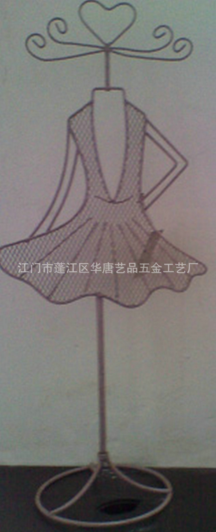 FE0059飄飄裙模特首飾架