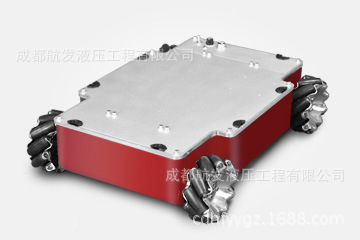 四轮全向机器人底盘  Compass Q2 全向轮机器人 麦克纳姆轮车