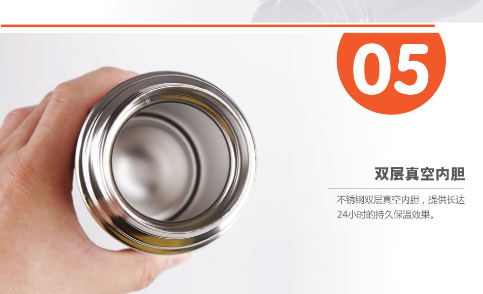 capacious glass stainless steel
