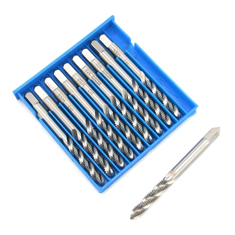 WEISITE 机用螺旋丝锥 HSS全磨制丝攻 螺纹丝锥车丝 标准牙M3-16