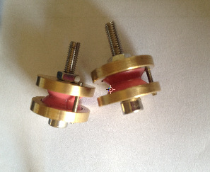 厂家直销导线轮，不锈钢铜导线轮，铜过线轮，导线器，过线器