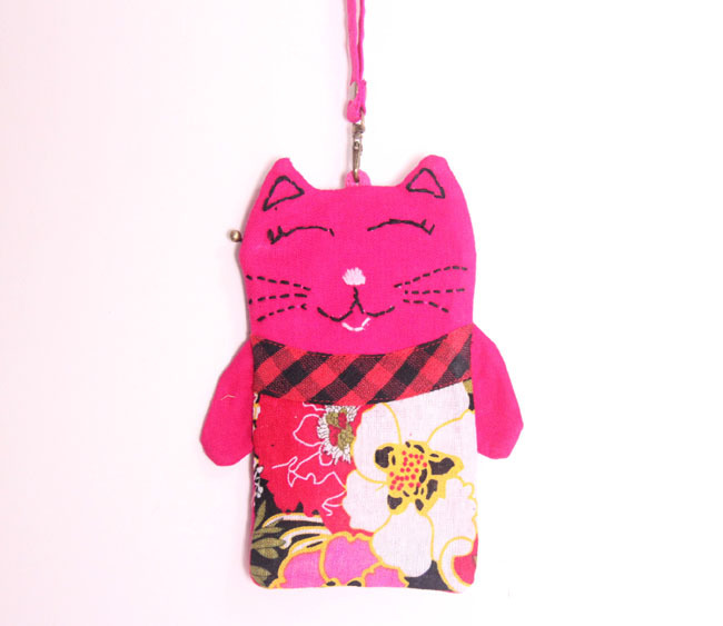 云南个性布艺手机袋