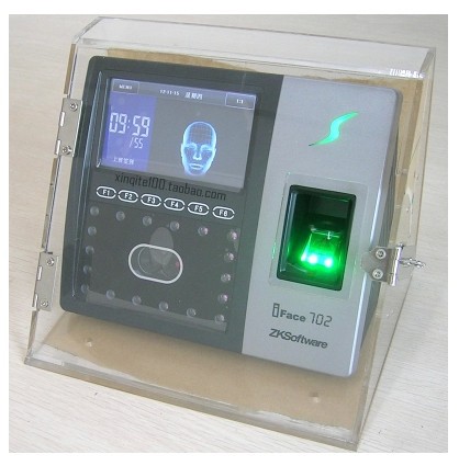 考勤机保护盒子亚克力防护罩外壳户外打卡考勤机透明保护罩子防水