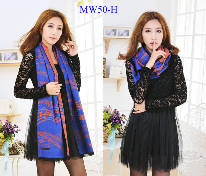 Pure Cotton Brushed Scarf - Image 10