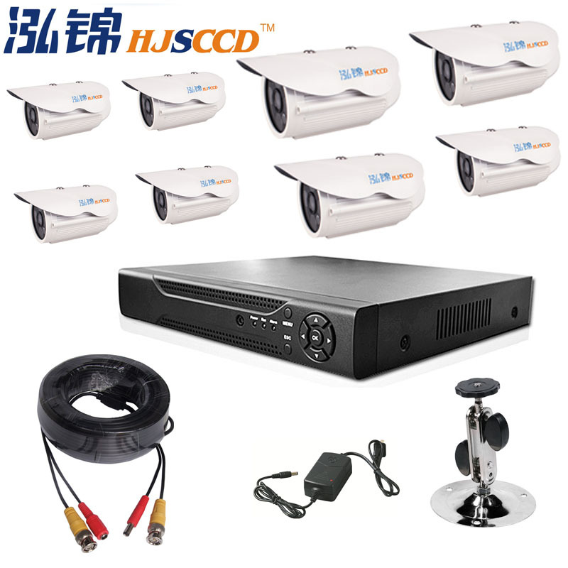 Suministro de equipos de monitoreo de 8 vías, equipos de monitoreo de 8 vías, cámaras de monitoreo de 8 vías, 1000TVL