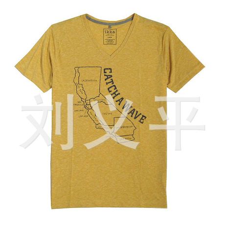 官網同步新款外貿日本IKKA原單 柔軟 字母 短袖T恤衫 夏季 男批發・進口・工廠・代買・代購