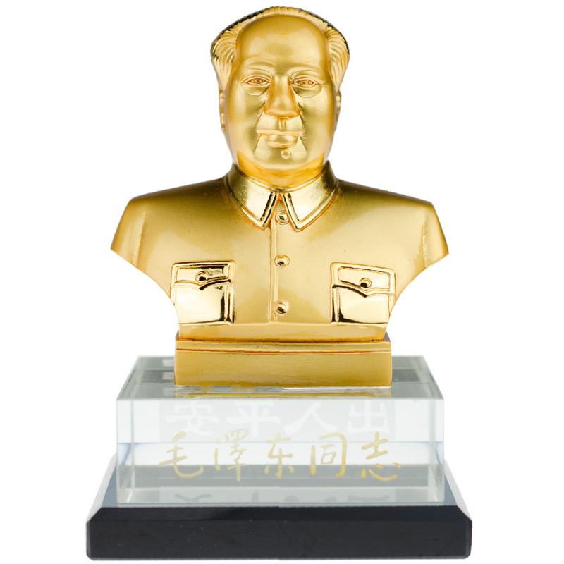 Circuit Mao Mao's Car Decoration Mao Zedong's Head in the Car Crystal Decorer