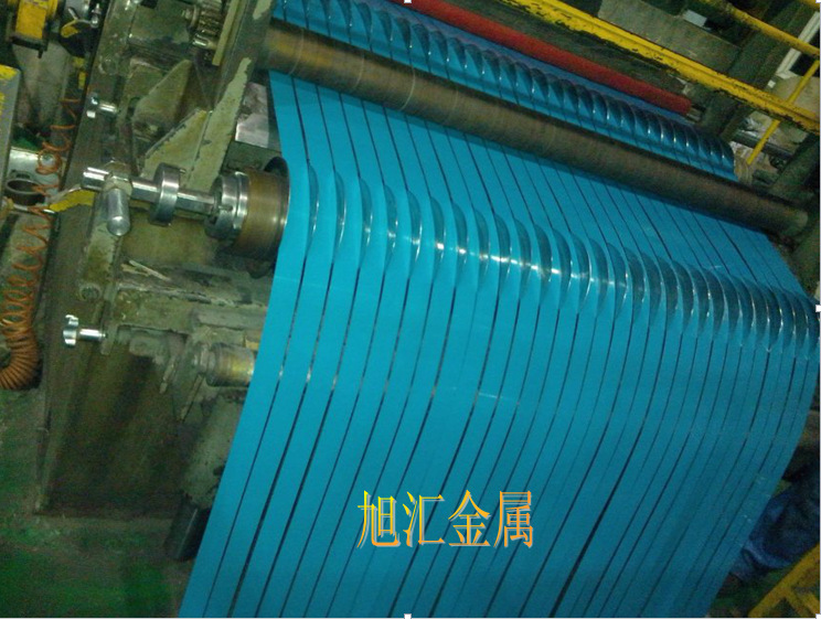 现货供应优质 海蓝色彩涂带1060现货彩涂铝 彩色铝板 彩铝工厂