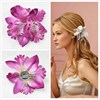 Brooch for bride, hair accessory suitable for photo sessions, Thailand, orchid