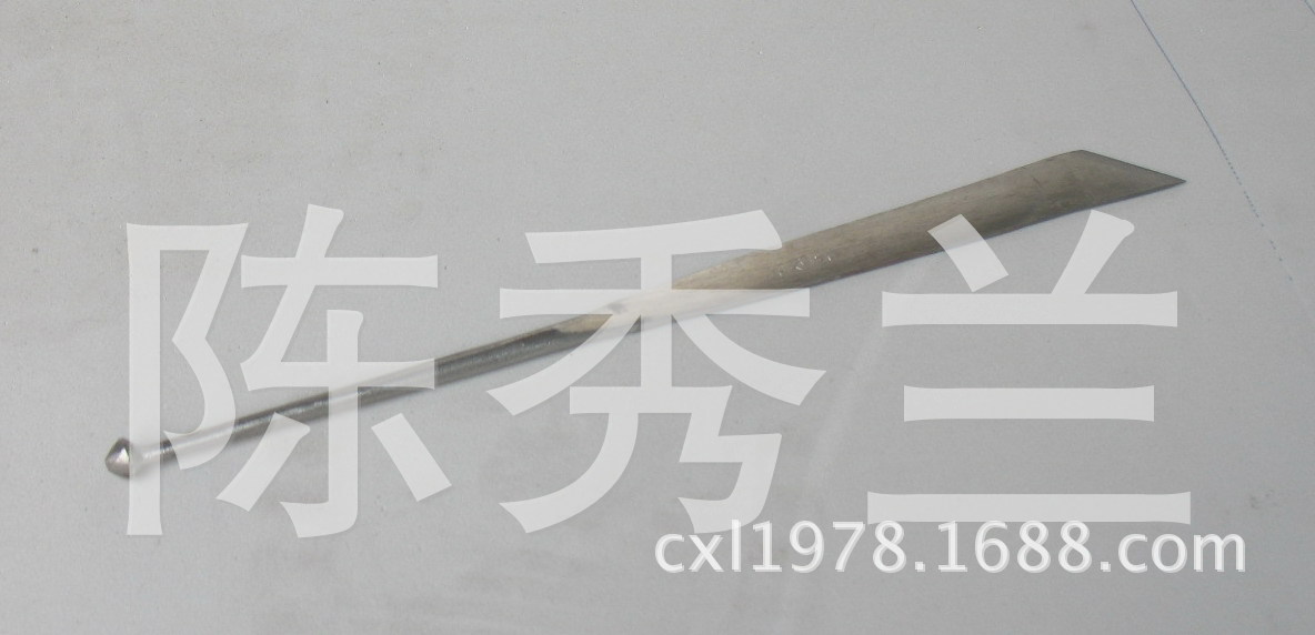 不锈钢粗柄带尾球阉猪刀 猪用阉割刀阉小母猪刀欢迎来样 图定 做