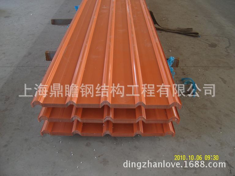 上海低价批发 彩钢板 型号齐全84，90 圆波 76，82型 