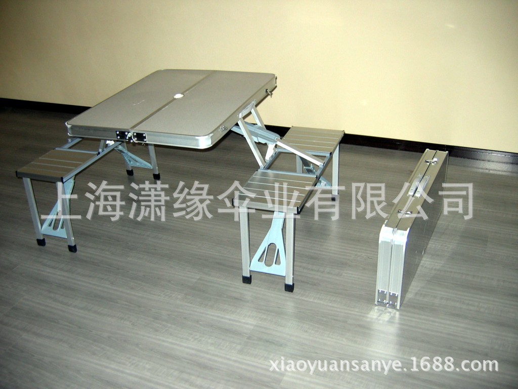防火面板桌面铝合金折叠桌