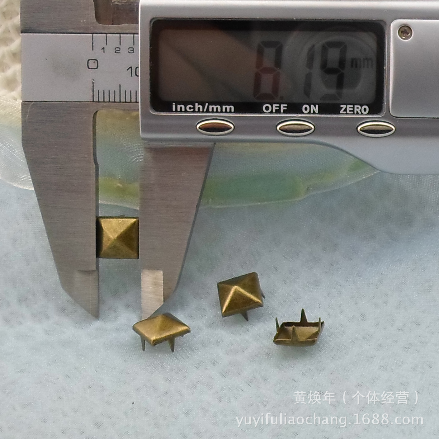 (全铁）8MM 四角爪钉 尖钉四脚爪扣 金字塔方形DIY柳丁 五金铆钉-阿里巴巴
