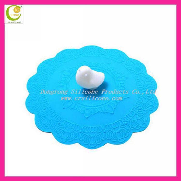 硅胶杯盖 卡通密封防漏杯盖 防尘杯盖创意马克杯盖