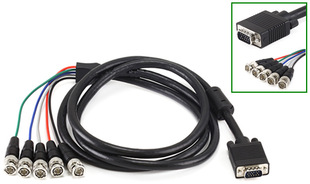 VGA�D5BNC����Ļ���̾��O�ؾ�RGBHV���ɫ����������ŭh1.8��