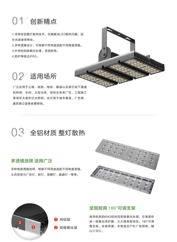 LED 隧道灯60W 90W 180W 240W LED灯 LED隧道灯 LED投光灯-阿里巴巴