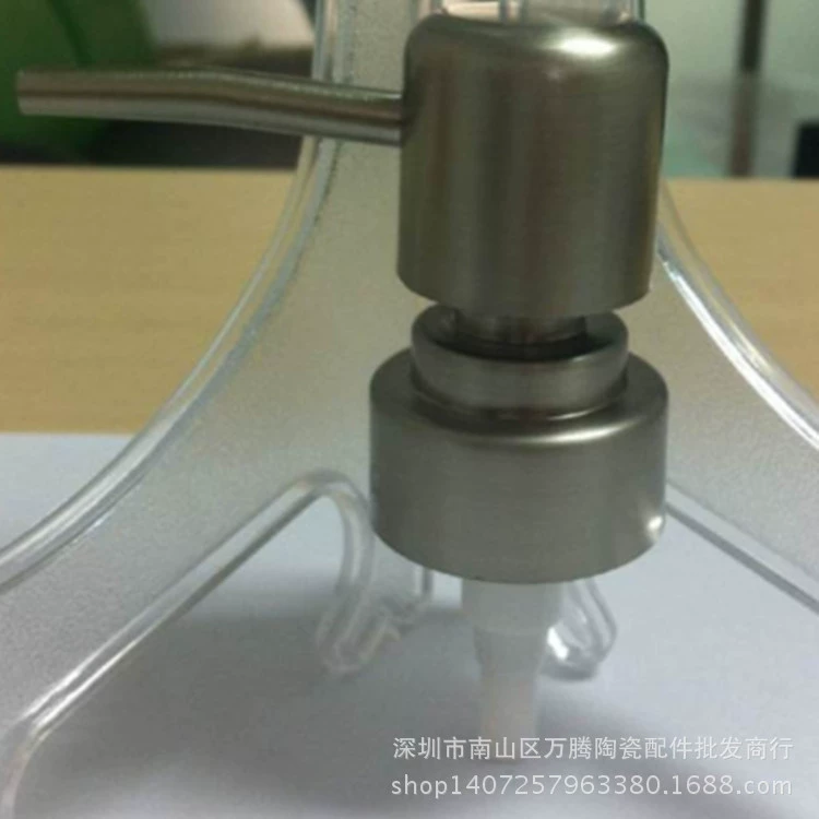 Поставка пластиковых гальванических форсунок, форсунок для лосьона, насосов для дезинфицирующего средства для рук, керамических форсунок с гальваническим покрытием из АБС-пластика.