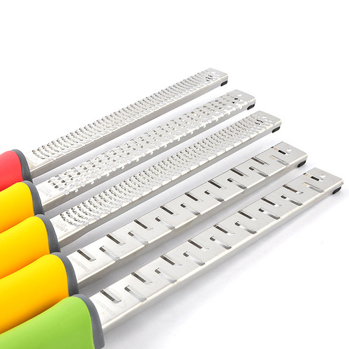 304 stainless steel cheese grater, lemon cheese grater, chocolate grater with protective cover and free cleaning brush