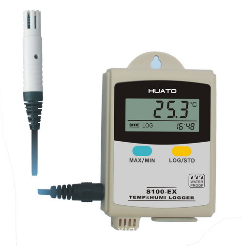 华图S100-T温度记录仪 疫苗冷藏运输低温冷库等场所 无纸记录仪