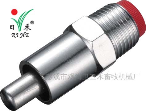 不锈钢乳头猪用饮水器猪嘴平帽子乳头式猪用饮水器