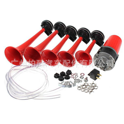 汽车喇叭 气喇叭 5管喇叭 双管喇叭 12v 24v 卡车喇叭 超响 修改|ru