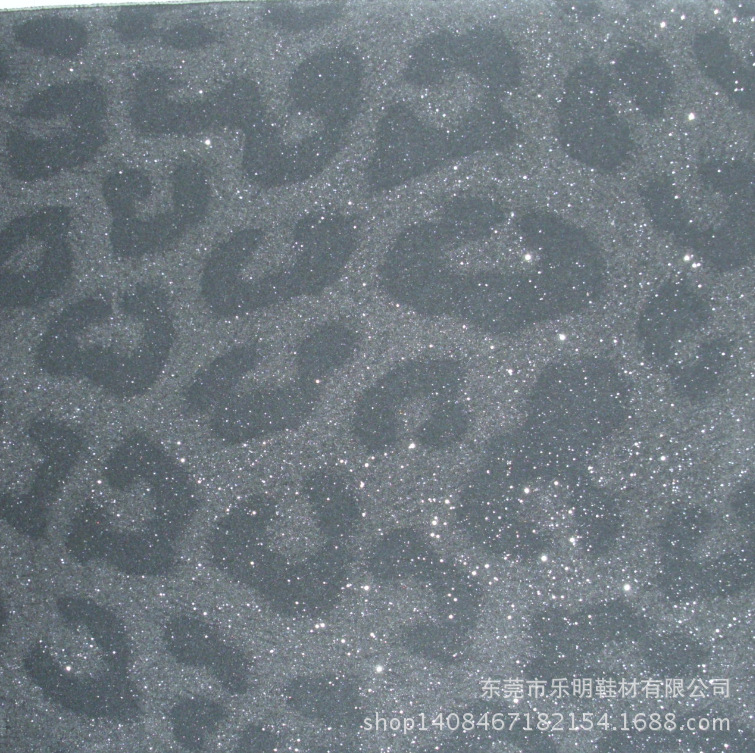 DP4093支持网购混批毛底豹纹葱粉羊巴PU手袋箱包鞋材