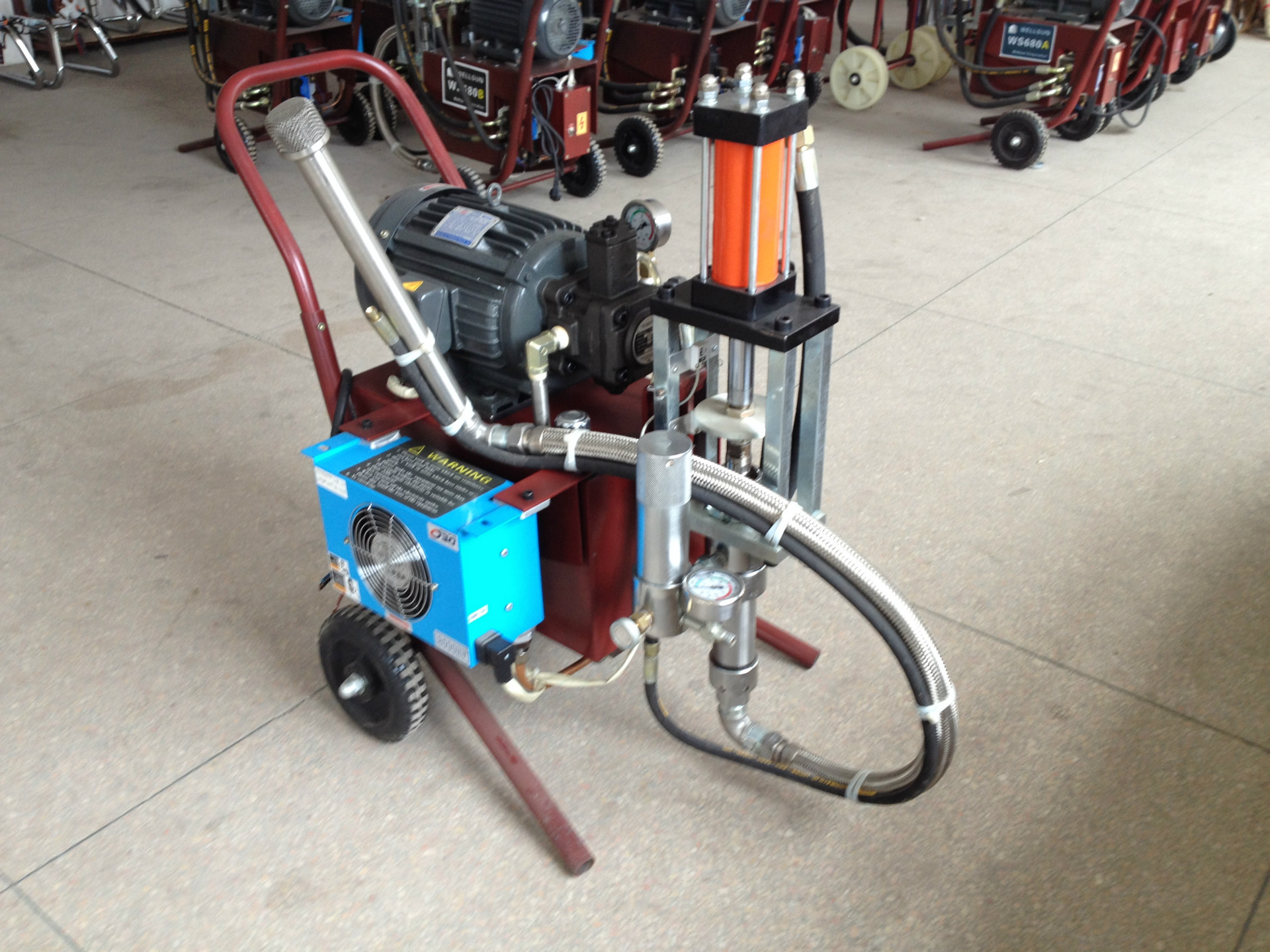 威尔森680A电动液压高压无气喷涂机-源头工厂无锡威尔森