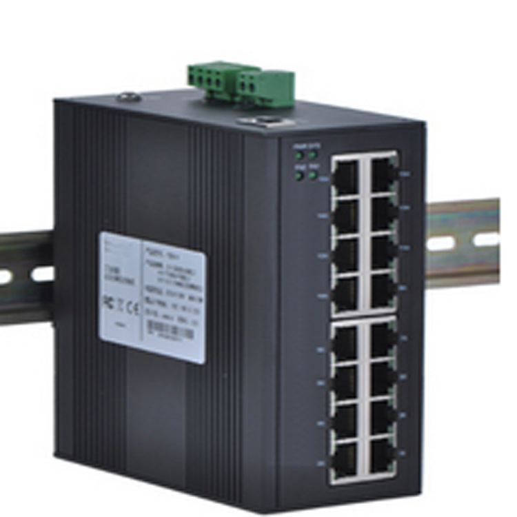16以太网电口工业以太网交换机 16口工业级交换机 16电口交换机