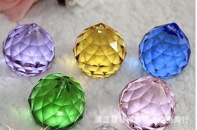 水晶球水晶灯饰球批发20-40mm 浦江厂家水晶吊球