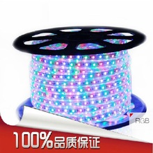 LEDLED燈帶高亮5050貼片60珠 七彩遙控變色 RGB裝飾燈帶3528