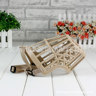 Fence type dog muzzle, plastic pet muzzle for dogs, anti-gnaw and anti-bite dog muzzle