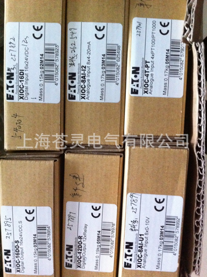 伊顿穆勒PLC模块XIOC-8AI-U1原装正品