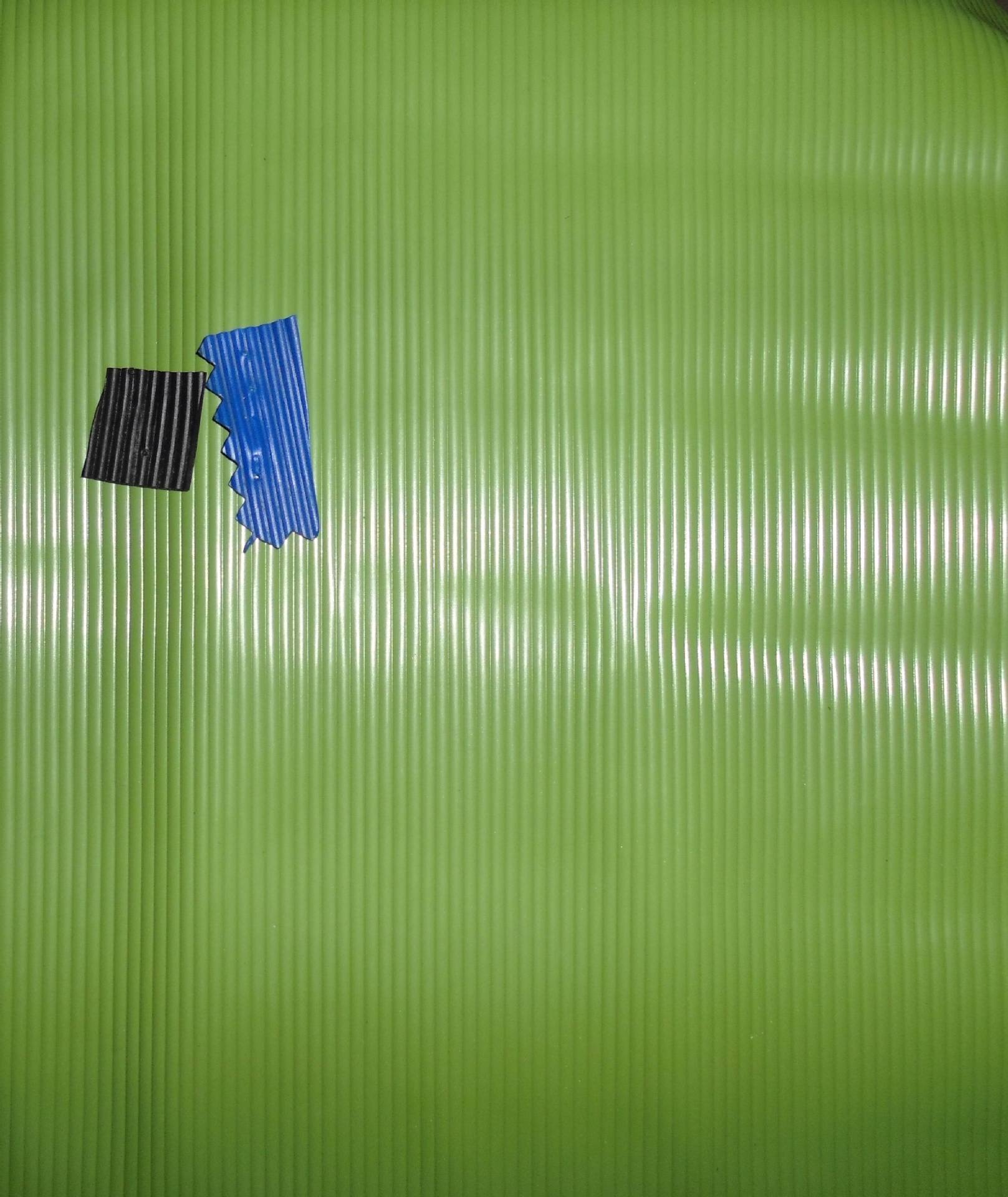 PVC条纹皮革 实色及透明条纹皮革 箱包皮革