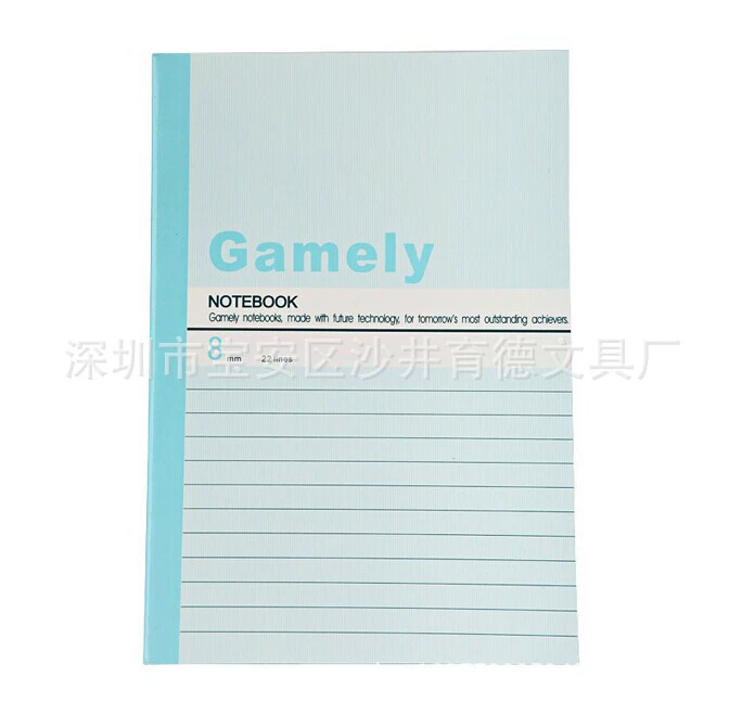 Notebook Jiashunda A4, 100 pages, lined softcover, 5-pack (297×210 mm)