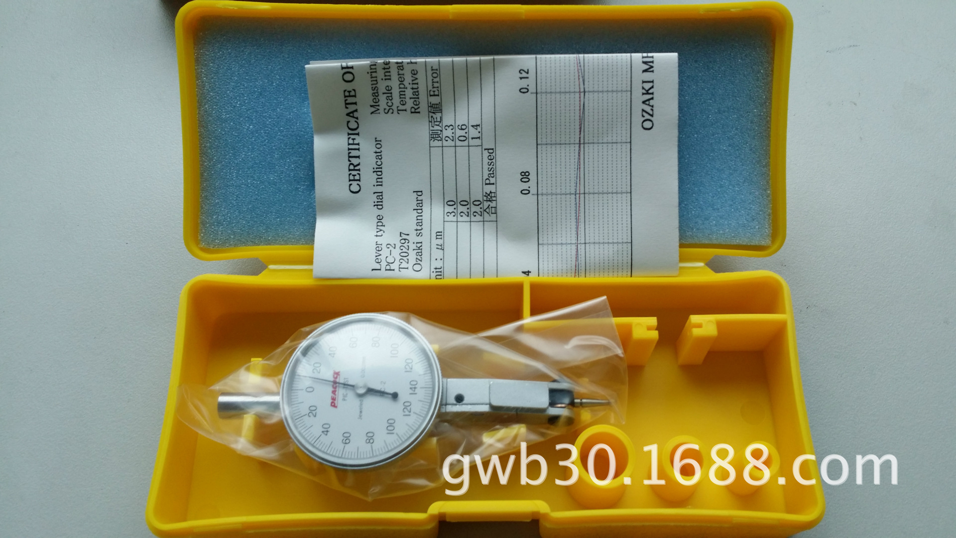 批发日本PEACOCK杠杆百分表PC-2