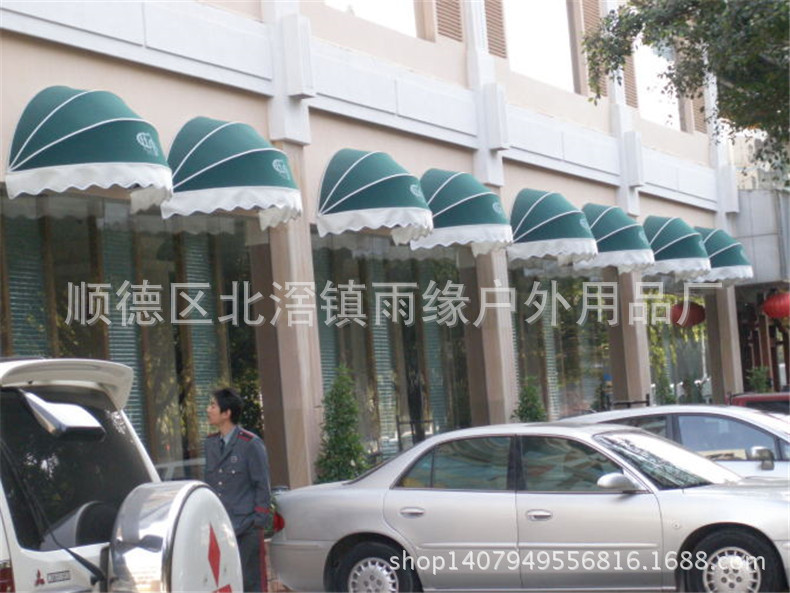 法式西瓜雨篷雨棚活动折叠球形雨蓬半圆遮阳棚装饰阳台雨蓬球形棚-阿里巴巴