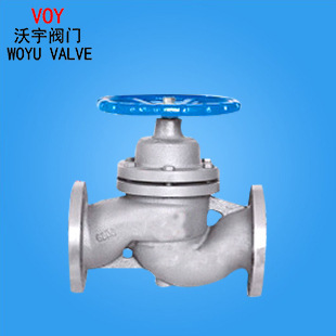 Custom processing U41S-16 flange Plunger valve one-way Manual Plunger valve