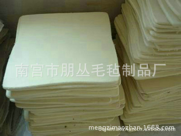 大量销售 多种规格羊毛毡垫 毛毡垫片 防振毛毡垫 价格优惠