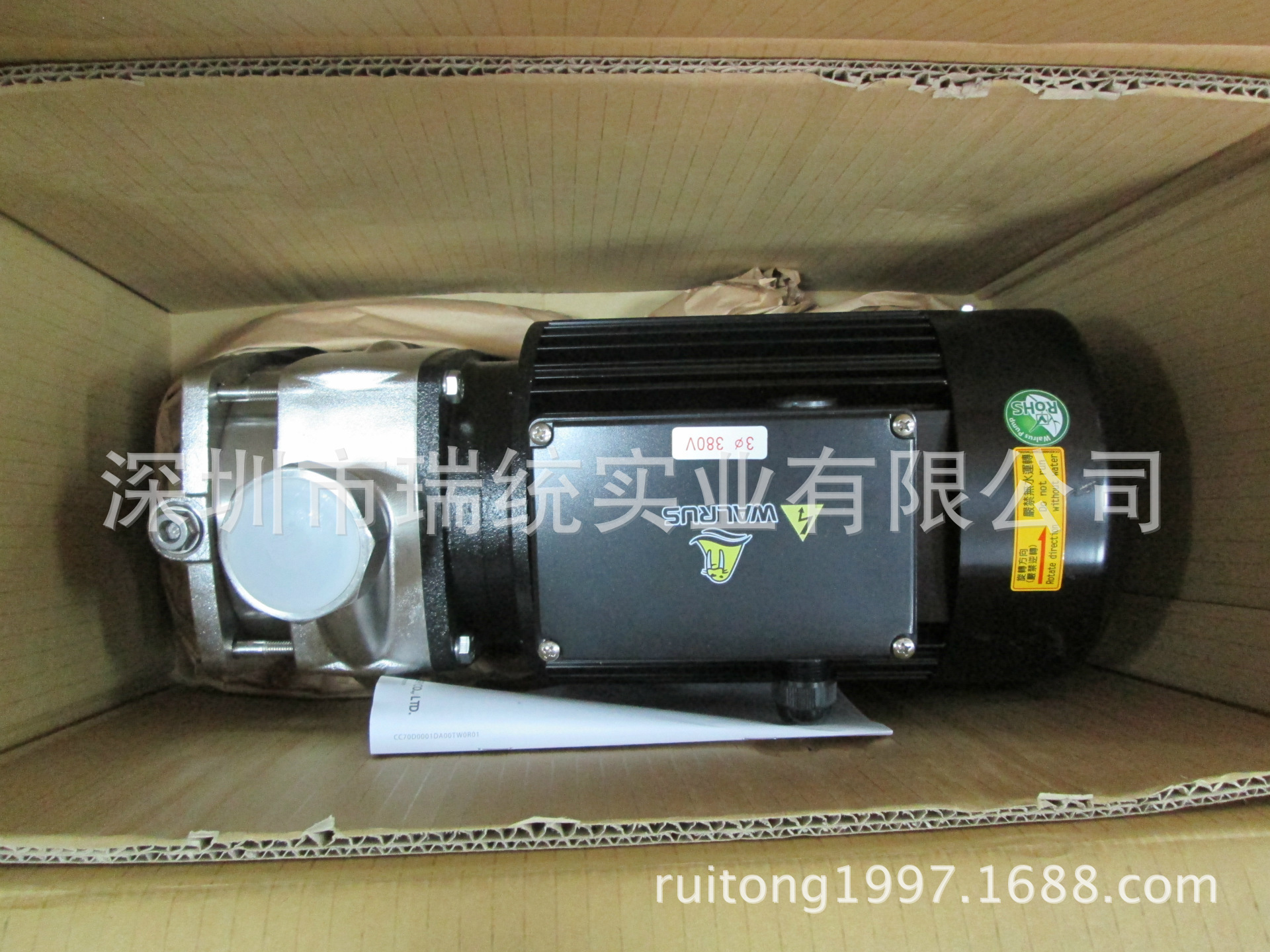 供应台湾WALRUS 华乐士TPH8T4KS离心泵