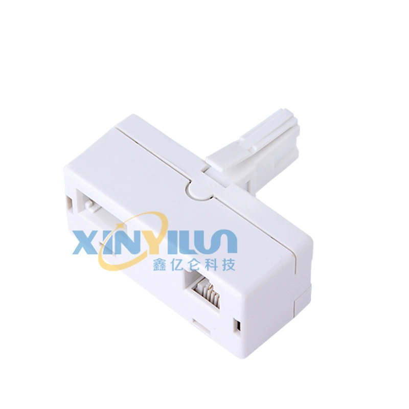 Британская телефонная розетка Британский адаптер Британский мужчина на британскую женщину и американскую женщину BT UK на четырехъядерный RJ11